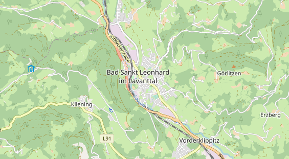 Restaurant auf Karte