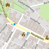 Restaurant auf Karte