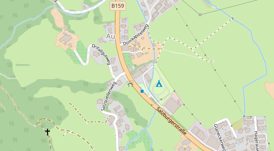 Restaurant auf Karte