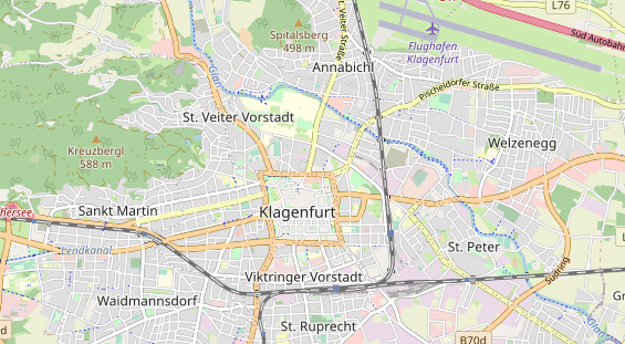 Restaurant auf Karte