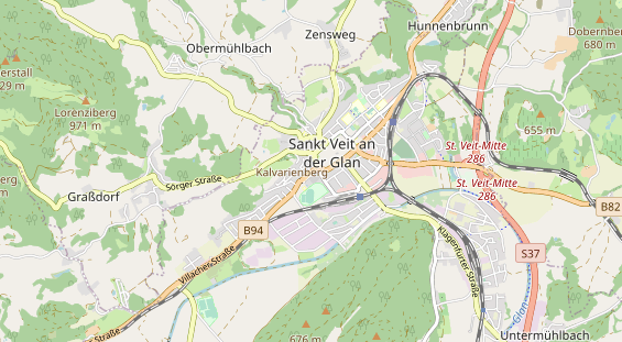 Restaurant auf Karte