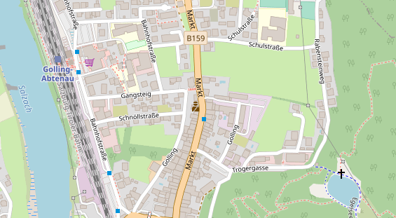 Restaurant auf Karte