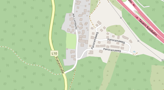 Restaurant auf Karte