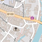 Restaurant auf Karte