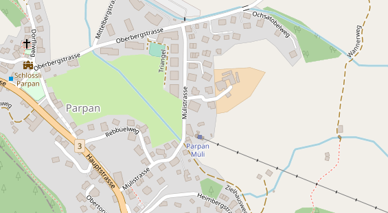 Restaurant auf Karte