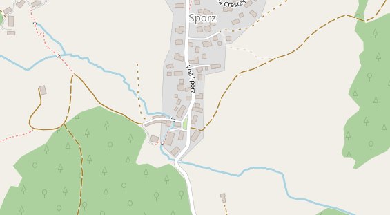 Restaurant auf Karte