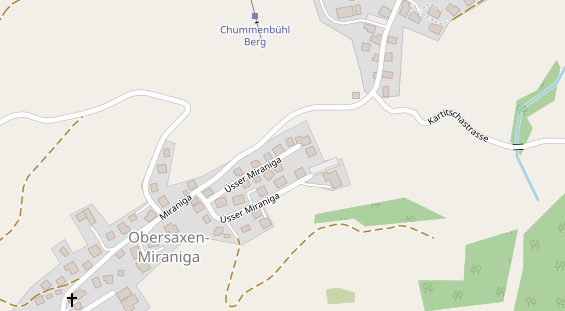 Restaurant auf Karte