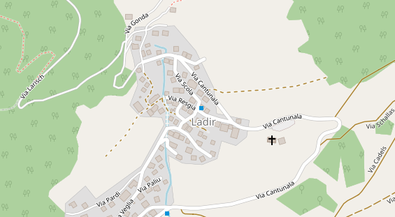 Restaurant auf Karte