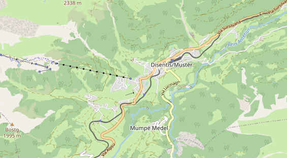 Restaurant auf Karte