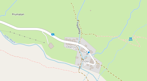 Restaurant auf Karte