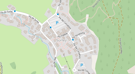 Restaurant auf Karte