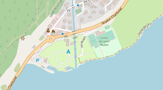 Restaurant auf Karte