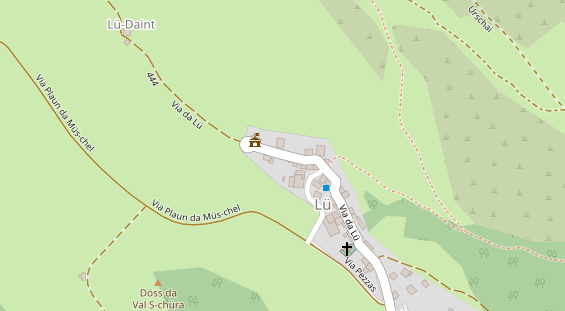 Restaurant auf Karte