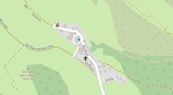 Restaurant auf Karte