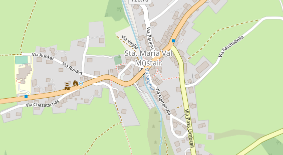 Restaurant auf Karte