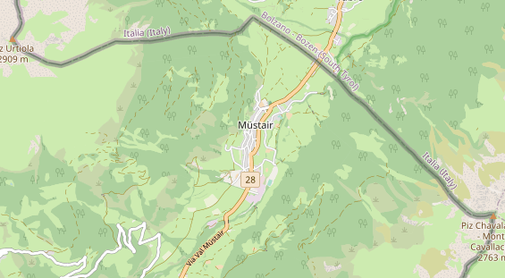 Restaurant auf Karte