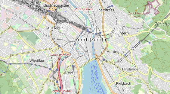 Restaurant auf Karte