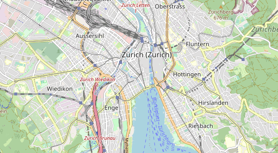 Restaurant auf Karte