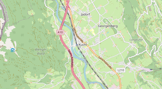 Restaurant auf Karte