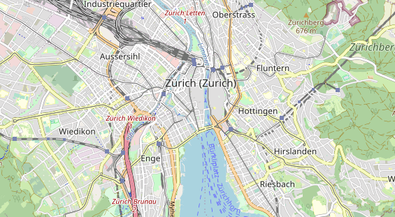 Restaurant auf Karte