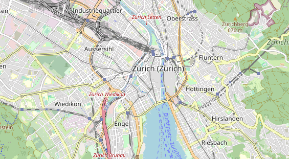 Restaurant auf Karte