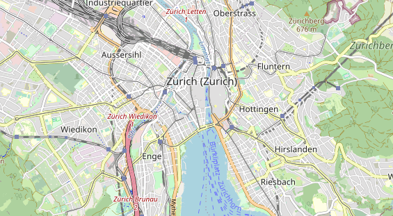 Restaurant auf Karte