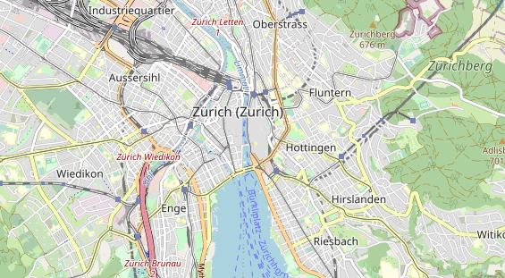 Restaurant auf Karte