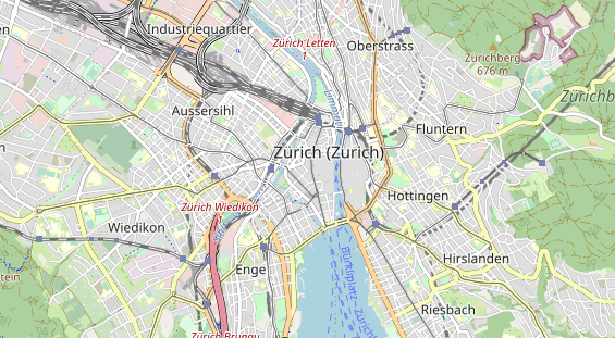 Restaurant auf Karte