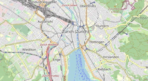 Restaurant auf Karte