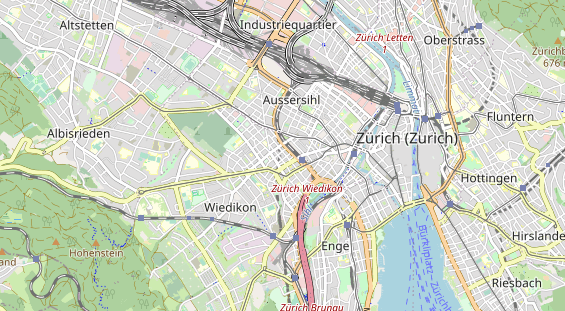 Restaurant auf Karte