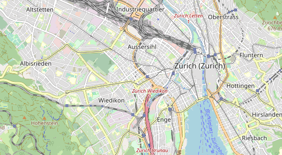 Restaurant auf Karte