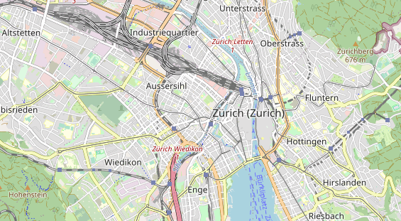 Restaurant auf Karte