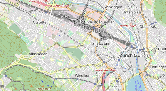 Restaurant auf Karte