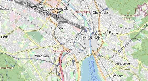 Restaurant auf Karte