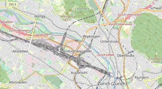 Restaurant auf Karte