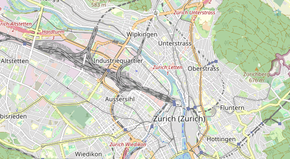 Restaurant auf Karte