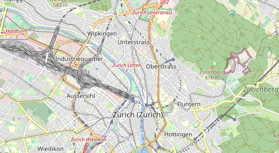 Restaurant auf Karte