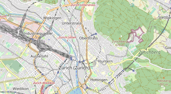 Restaurant auf Karte