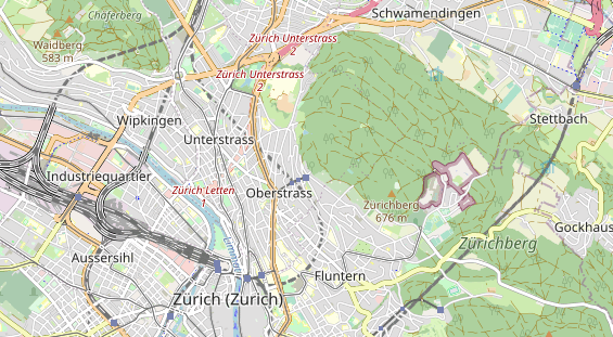 Restaurant auf Karte