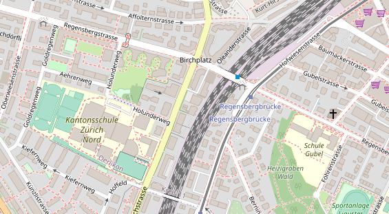 Restaurant auf Karte