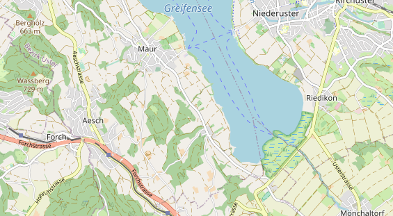 Restaurant auf Karte