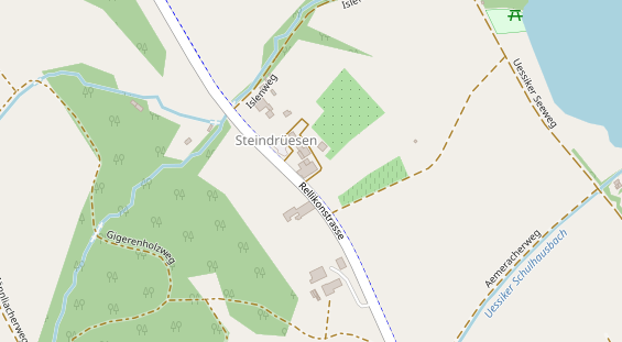 Restaurant auf Karte