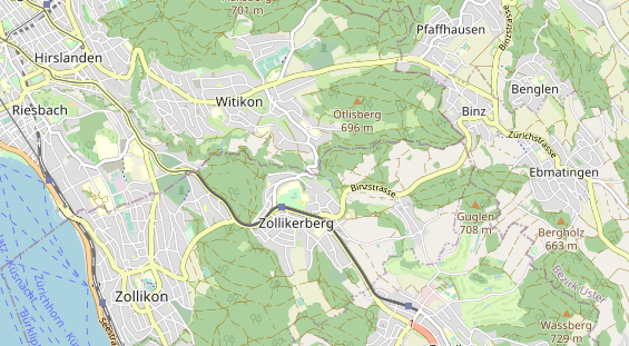 Restaurant auf Karte