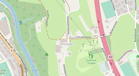 Restaurant auf Karte