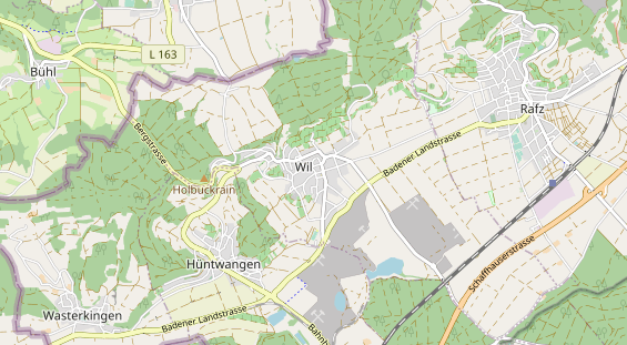 Restaurant auf Karte