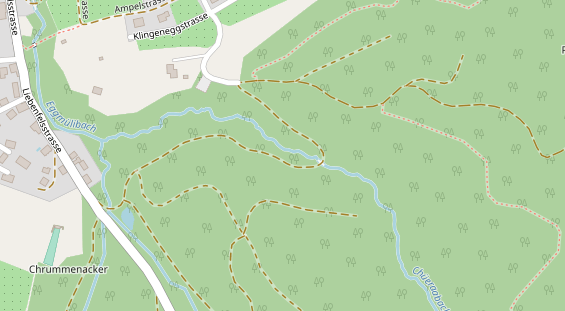 Restaurant auf Karte