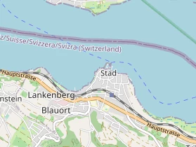 Restaurant auf Karte