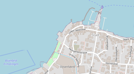 Restaurant auf Karte