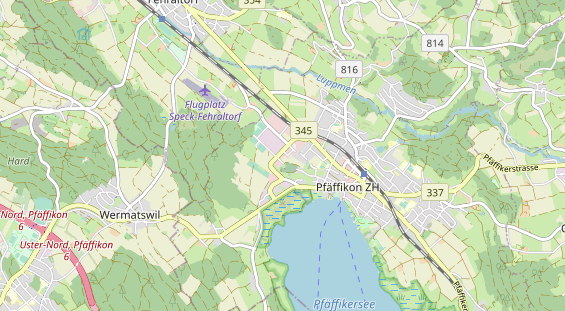 Restaurant auf Karte