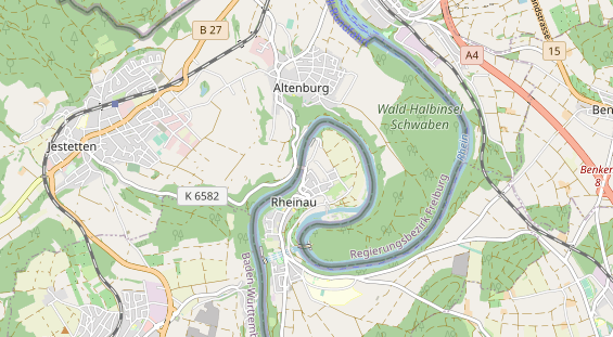 Restaurant auf Karte